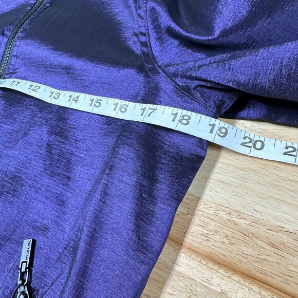 Mycra Pac NWOT Dani Rain Jacket Style 45145 Metallic Purple Size XS Sporty - Picture 8 of 9